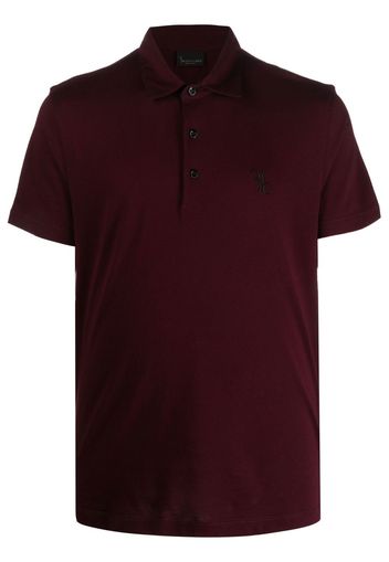 Billionaire Poloshirt mit Logo-Print - Violett