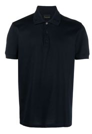 Billionaire Poloshirt mit Logo-Stickerei - Blau