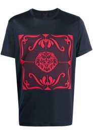 Billionaire T-Shirt mit grafischem Print - Blau