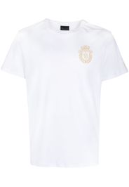 Billionaire embroidered-logo cotton T-shirt - Weiß