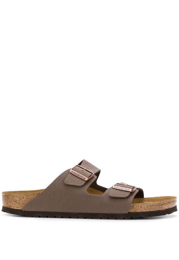 Birkenstock Sandalen mit Schnallen - Braun