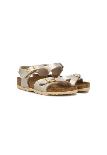 Birkenstock Kids Sandalen im Metallic-Look - Gold