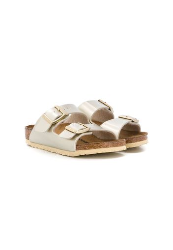 Birkenstock Kids 'Arizona' Pantoletten - Gold