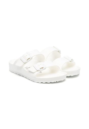 Birkenstock Kids Sandalen mit seitlicher Schnalle - Weiß