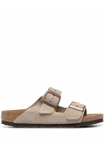 Birkenstock side buckle-detail sandals - Nude