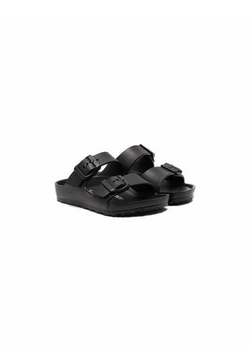 Birkenstock Kids buckle-fastened sandals - Schwarz