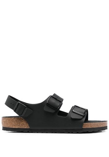 Birkenstock Milano leather sandals - Schwarz