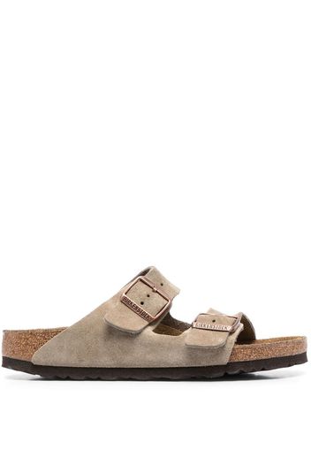 Birkenstock Arizona suede slip-on sandals - Nude