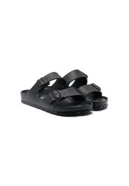 Birkenstock Kids double-buckle open-toe sandals - Schwarz