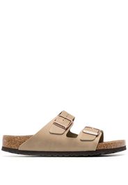 Birkenstock Arizona leather slides - Braun