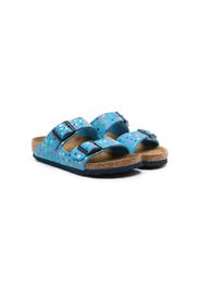 Birkenstock Arizona Sandalen mit Polka Dots - Blau