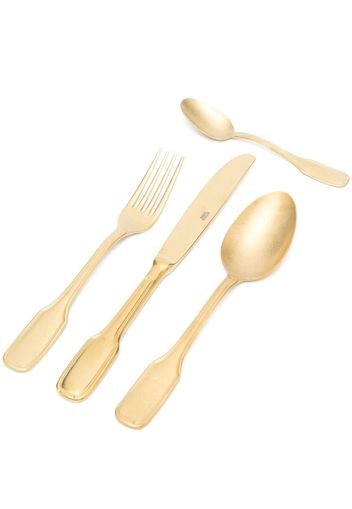 Bitossi Home stainless steel cutlery set (12-person setting) - Gold