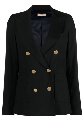 Blanca Vita double-breasted blazer - Schwarz