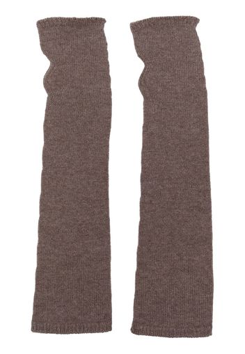 Blanca Vita cashmere fingerless gloves - Braun