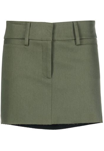 Blanca Vita concealed-front fastening mini skrit - Grün