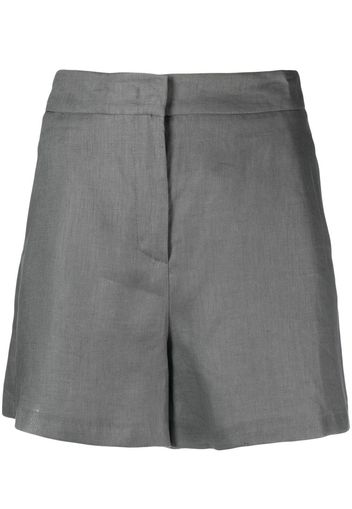 Blanca Vita high-waisted tailored shorts - Grau