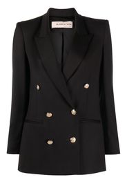 Blanca Vita Sophilia double-breasted blazer - Schwarz