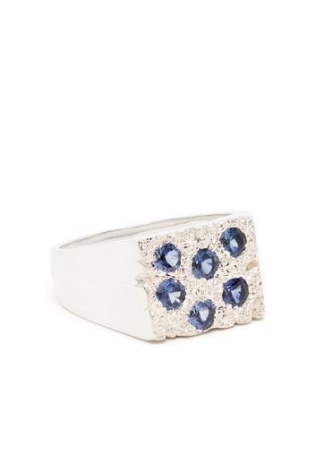 Bleue Burnham The Rose Garden Ring - Silber