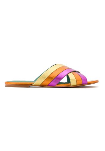 Blue Bird Shoes 'Rainbow' Pantoletten - Gelb