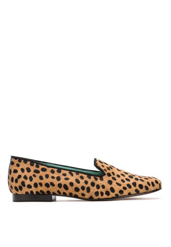 Blue Bird Shoes Loafer mit Animal-Print - Nude