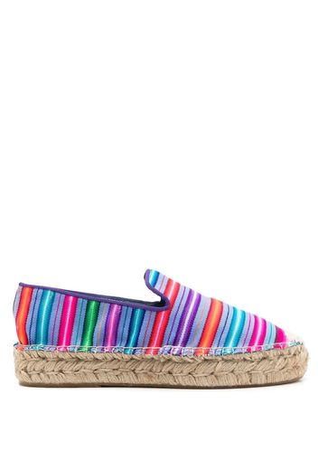 Blue Bird Shoes Gestreifte Espadrilles - Mehrfarbig