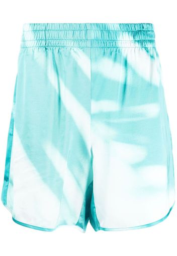 BLUE SKY INN graphic-print deck shorts - Blau