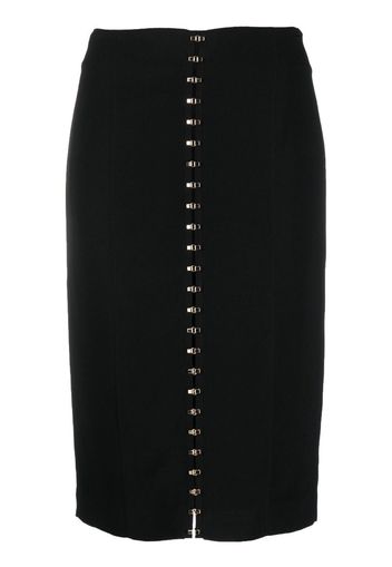 Blumarine fitted knit skirt - Schwarz