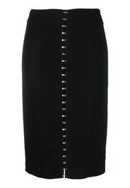 Blumarine fitted knit skirt - Schwarz