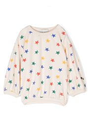 Bobo Choses star-print sweatshirt - Nude