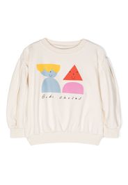 Bobo Choses graphic-print crew-neck sweatshirt - Weiß