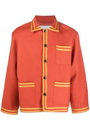 BODE button-down fastening jacket - Rot