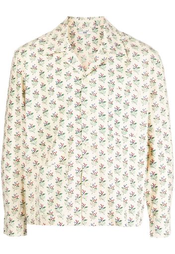 BODE floral-print shirt - Gelb