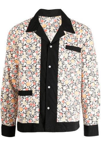 BODE fruit-print cotton shirt - Weiß