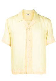 BODE v-neck silk shirt - Grün