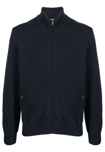 Boglioli zip-up cashmere jumper - Blau