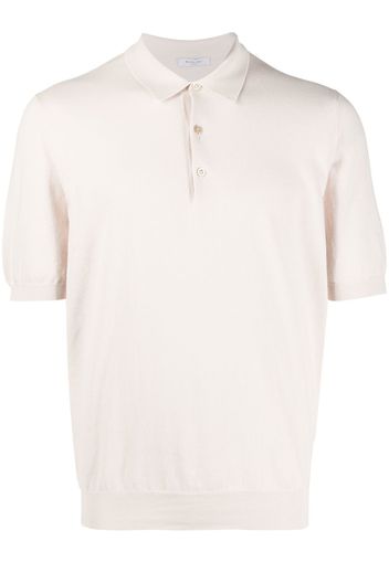 Boglioli short-sleeved polo shirt - Nude