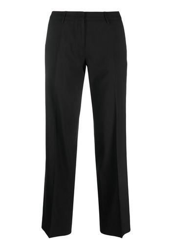 Boglioli mid-rise virgin-wool trousers - Schwarz