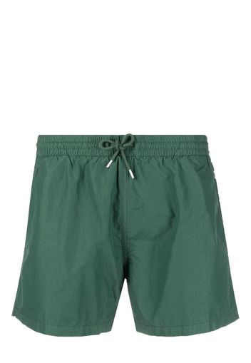 Boglioli flap-pocket swim shorts - Grün