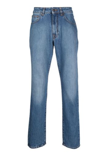 Boglioli mid-rise straight-leg jeans - Blau