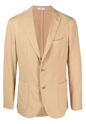 Boglioli notched-lapels single-breasted blazer - Nude