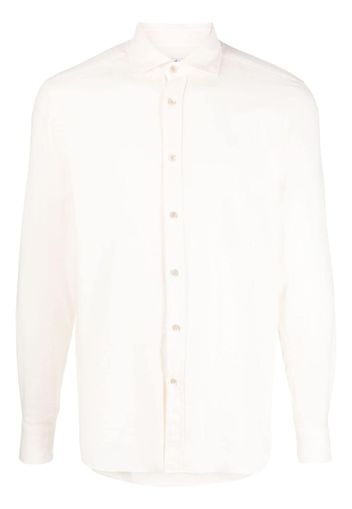 Boglioli long-sleeve buttoned shirt - Nude