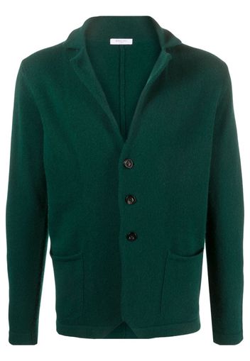 Boglioli knitted virgin wool blazer - Grün