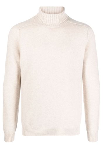 Boglioli roll-neck cashmere jumper - Nude