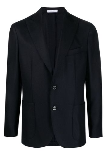 Boglioli single-breasted wool blazer - Blau