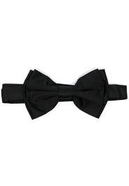 Boglioli satin-finish bow tie - Schwarz