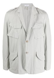Boglioli pocket-detail single breasted jacket - Grau