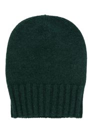 Boglioli fine-knit cashmere beanie - Grün