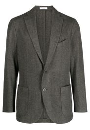 Boglioli notched-collar single-breasted blazer - Grün