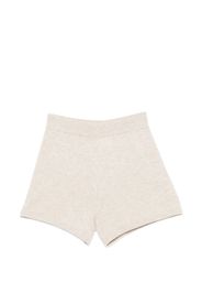 BOMPARD Shorts mit elastischem Bund - Nude