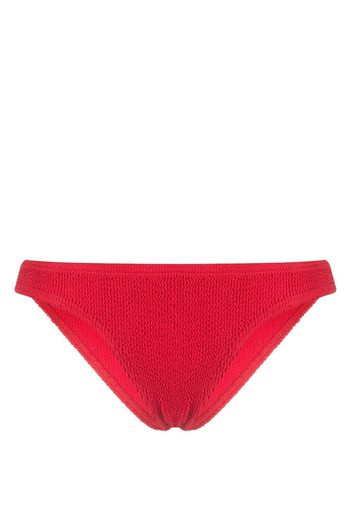 Bond-eye Bond seersucker bikini bottoms - Rot